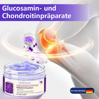 🍀Naturbelassen® Emu-Öl und Kurkuma Schmerzgel👨‍⚕️ CE genehmigt 💥