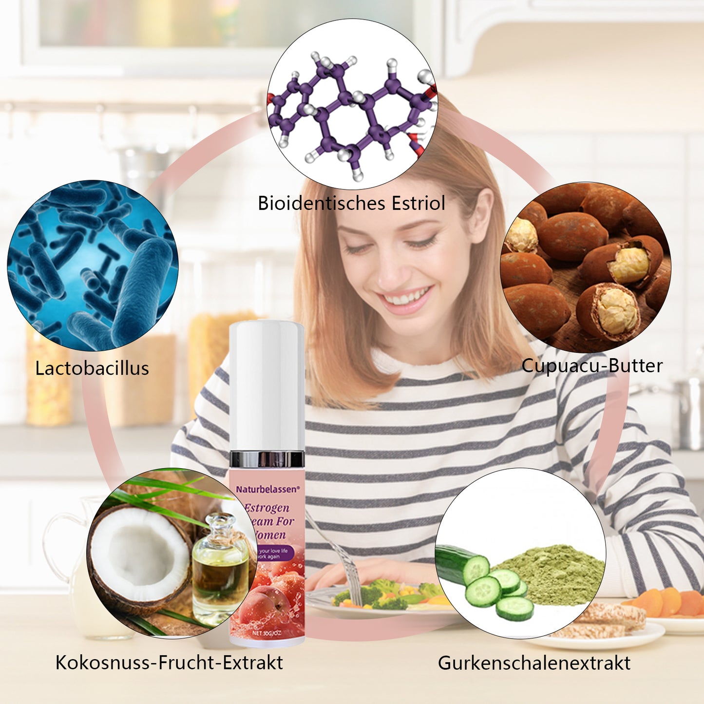 Naturbelassen® Östrogen-Creme für Frauen