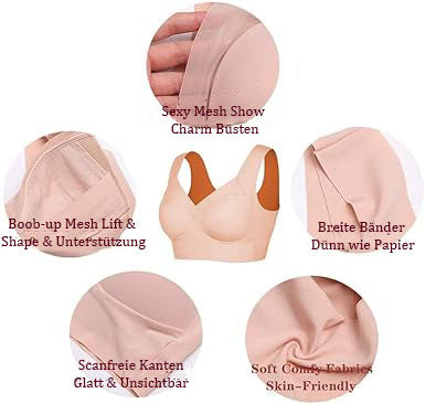 ✨ Nahtloser Lifting-BH mit Komfort & Unterstützung – Für eine perfekte Silhouette 💃