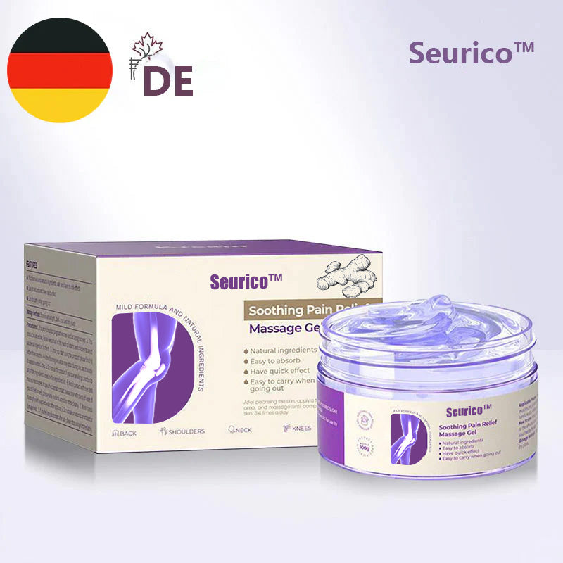 🍀💪OFFICIAL SALE: Seurico™ Schmerzlinderndes Massage-Gel mit Kurkuma und Emu-Öl zur Linderung von artritidy👨‍⚕️ Genehmigt von der American Osteopathic Association (IOA)💥
